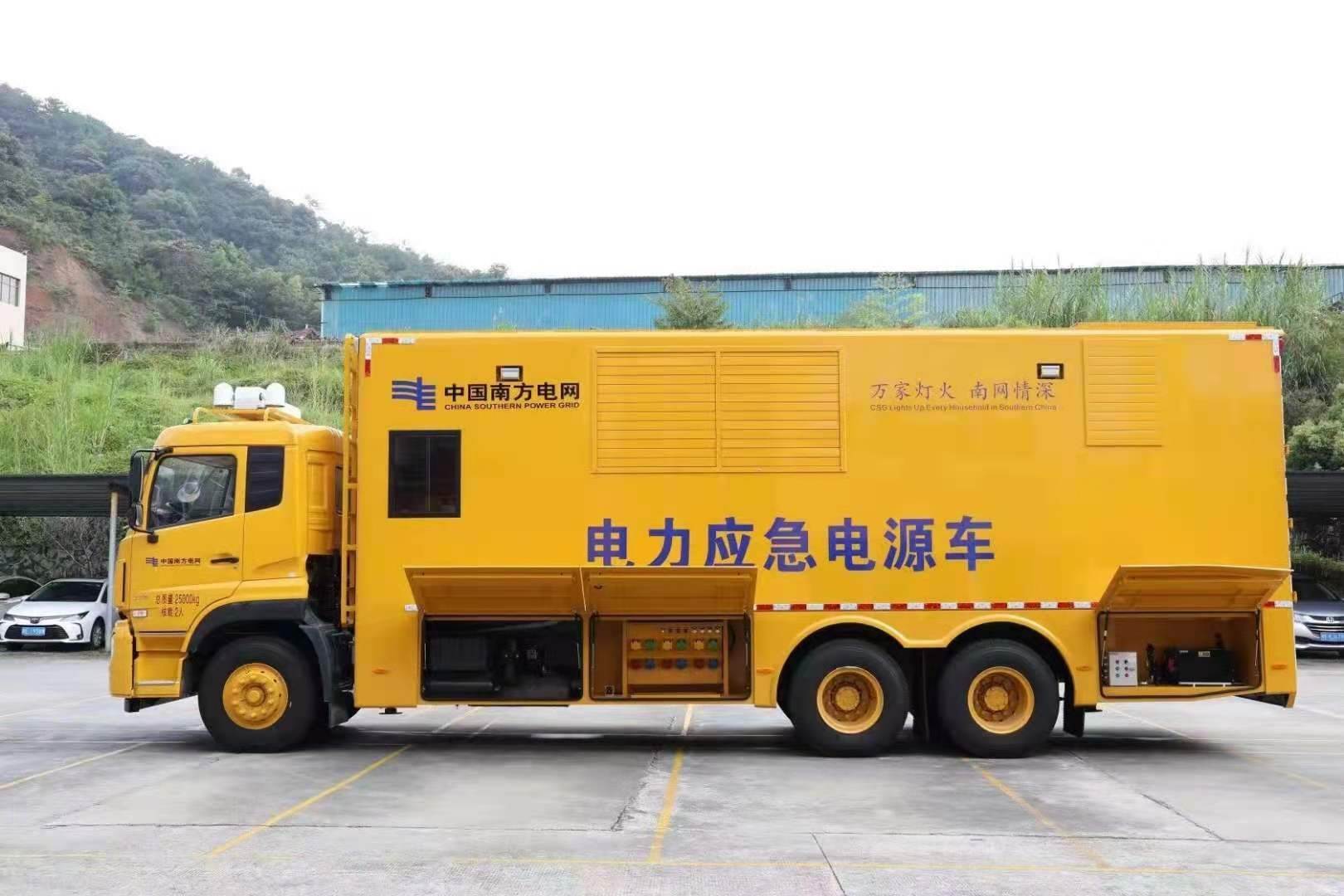 阳春安康大型柴油发电机发电车UPS电源出租租赁